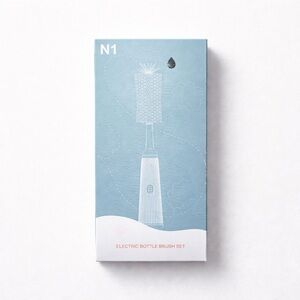 Electric Bottle Brush Set with Rotating Design